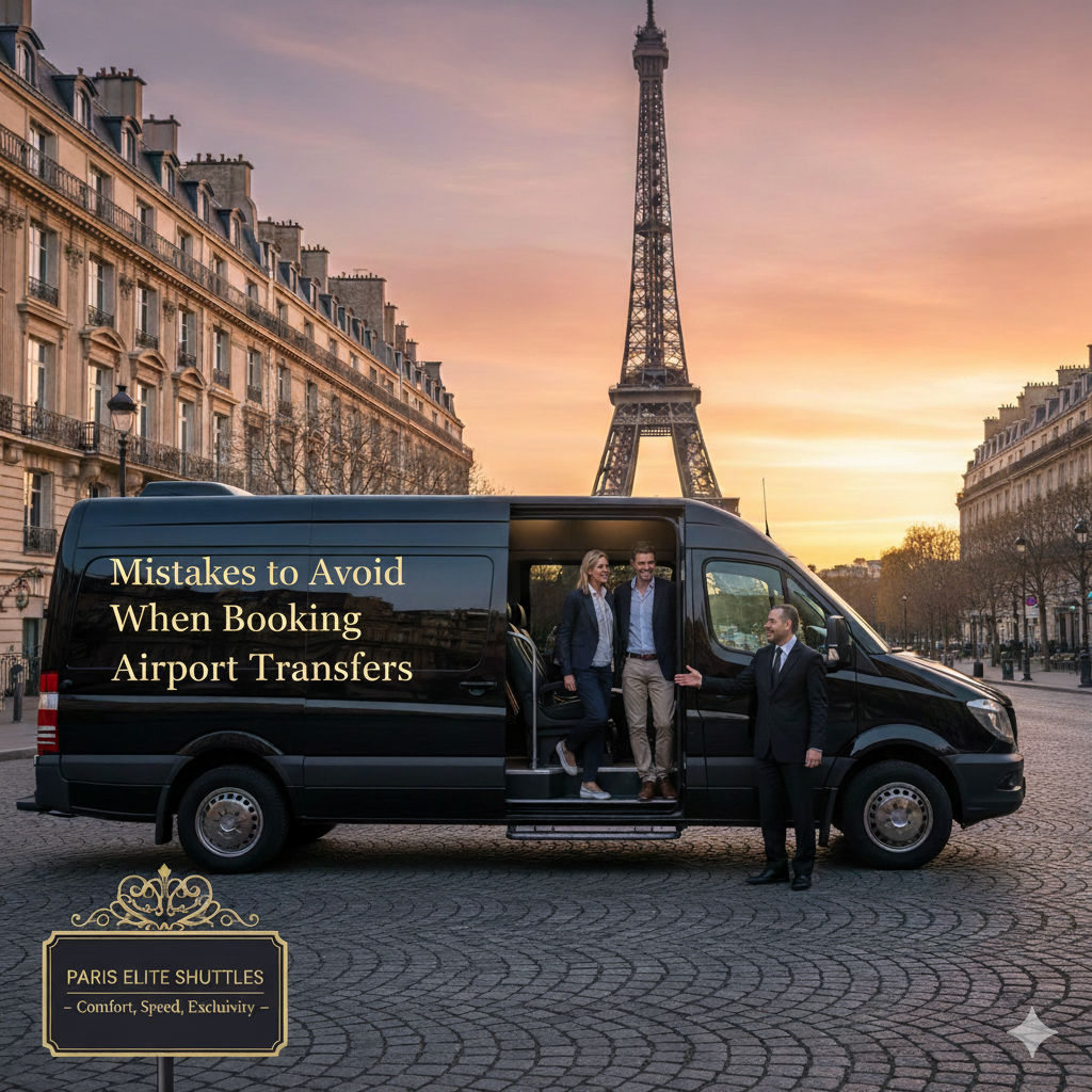 Illustration: mistakes to avoid when booking a Paris airport transfer